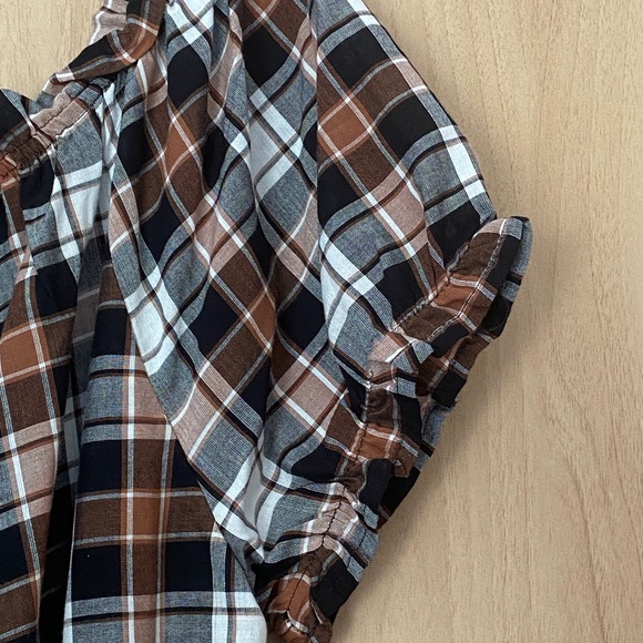 Checkered smock summer dress size 16 - pep&co - Picture 2 of 5